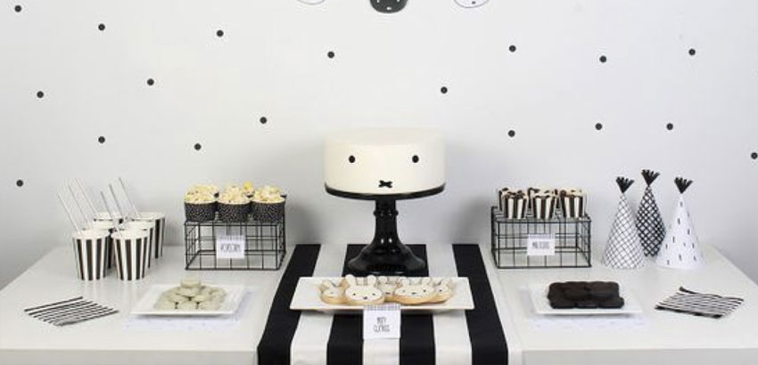 ideas-para-fiestas-infantiles-en-blanco-y-negro-tendencia-muy-elegante
